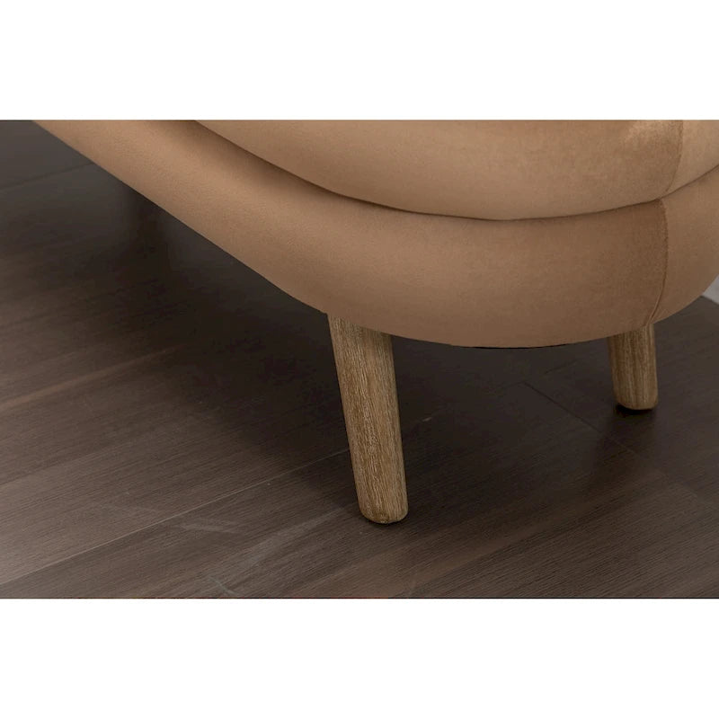 Banc de rangement en velours pour la chambre, avec pieds en bois, pour le salon ou la chambre, intérieur