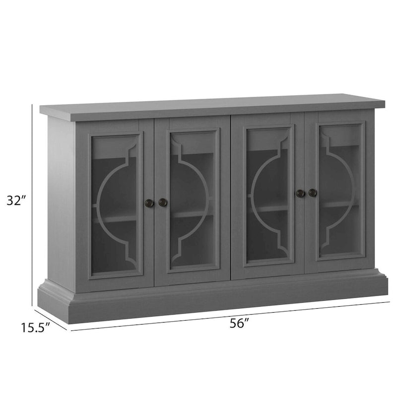 Sideboard mit Milchglastüren