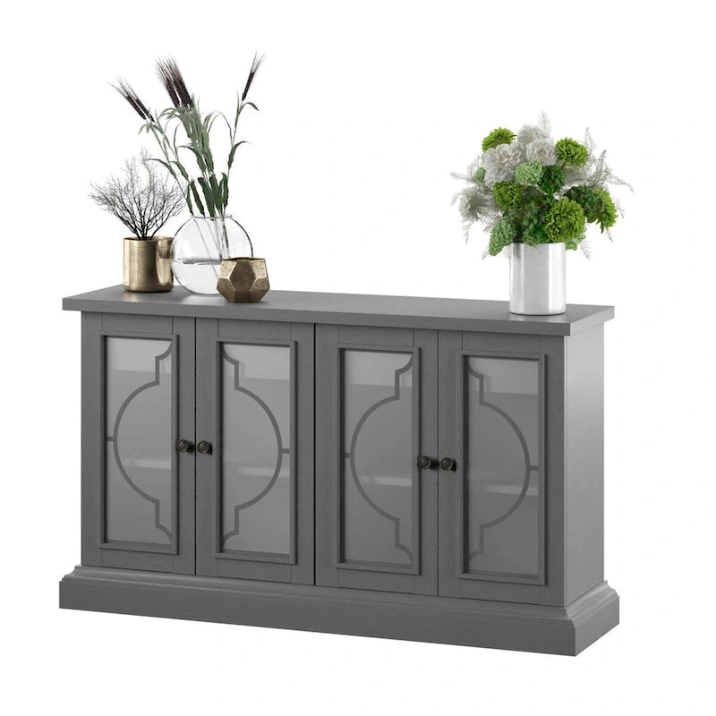 Sideboard mit Milchglastüren