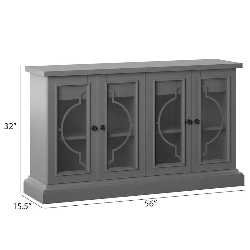 Sideboard mit Milchglastüren