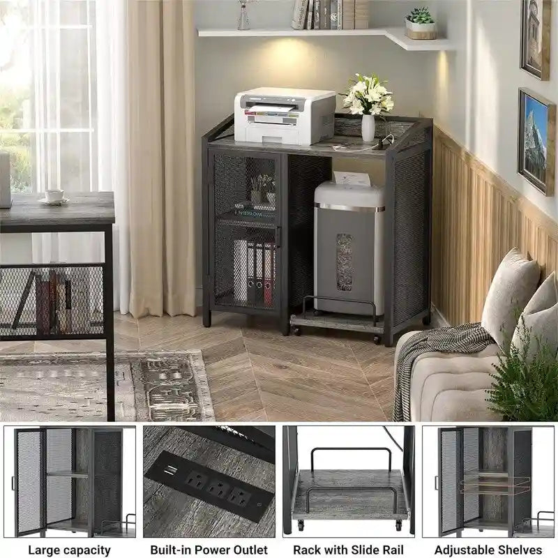 Classeurs de bureau pour bureau à domicile – 16.5P x 31.5L x 34H