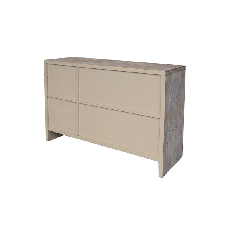 3 Door Wooden Cabinet Sideboard Buffet