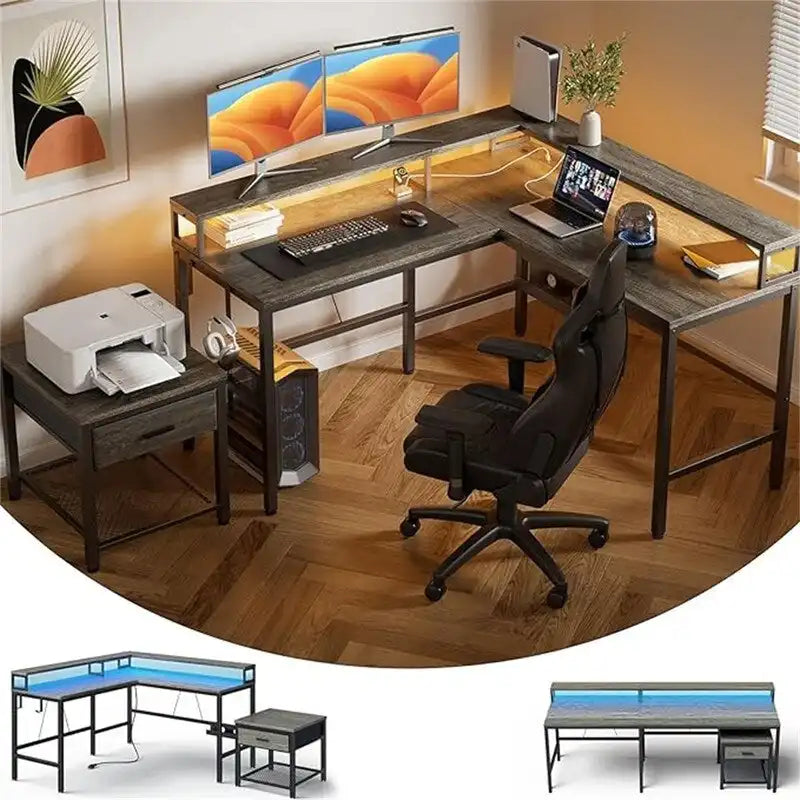 Stojak na drukarkę - 51.2D x 28.94W x 19.69H