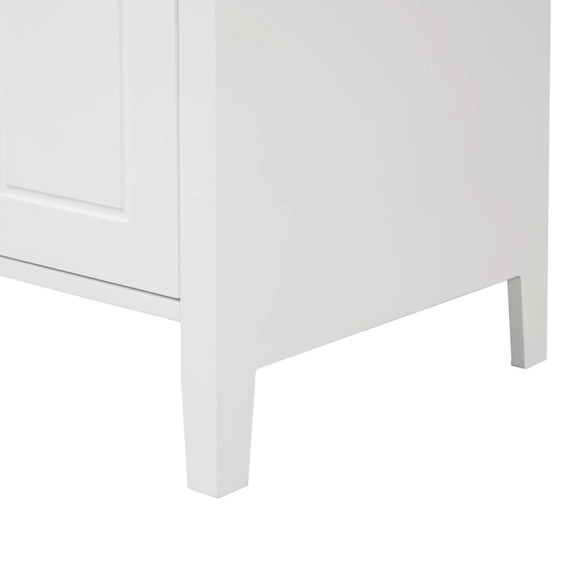 Bathroom Vanity Cabinet with Two Drawers and Door
